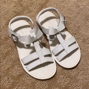 L’amour white sandals